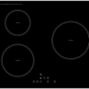 60cm Plug in Induction Cooktop (3 zones)