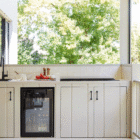 100L Single-Door Bar Fridge – Black