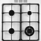 54cm Freestanding Gas Cooker with 4 Gas Burners – White