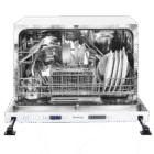 6 Place Setting Compact Fully Integrated Dishwasher – Panel Ready