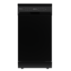 10 Place Setting 45cm Freestanding Dishwasher – Black