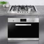 72cm Gas Cooktop with 5 Burners – Stainless Steel