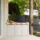 80cm Built-in BBQ – Matte Black