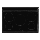 90cm Freestanding Induction Cooker with 5 Induction Zones – Black