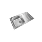 860mm Single-Bowl Sink – Stainless Steel