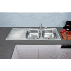Double-Bowl Sink – Stainless Steel