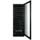125 Bottle Single-Door Wine Cellar – Black