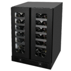 38 Bottle Double-Door Wine Cellar – Black