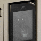 100L Single-Door Bar Fridge – Black