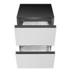97 Can Dual Drawer Underbench Beverage Chiller – Black