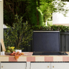 80cm Built-in BBQ – Matte Black