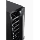 18 Bottle Single-Door Wine Cellar – Black