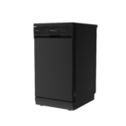 10 Place Setting 45cm Freestanding Dishwasher – Black
