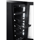 18 Bottle Single-Door Wine Cellar – Black