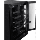 38 Bottle Double-Door Wine Cellar – Black