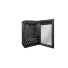 100L Single-Door Bar Fridge – Black