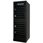 160 Bottle Double-Door Wine Cellar – Black