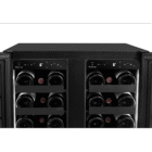38 Bottle Double-Door Wine Cellar – Black