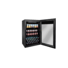 100L Single-Door Bar Fridge – Black