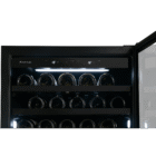 160 Bottle Double-Door Wine Cellar – Black