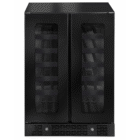 38 Bottle Double-Door Wine Cellar – Black