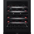 44 Bottle Single-Door Wine Cellar – Black