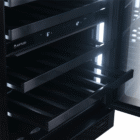 44 Bottle Single-Door Wine Cellar – Black