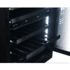 44 Bottle Single-Door Wine Cellar – Black