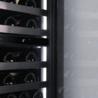 44 Bottle Single-Door Wine Cellar – Black