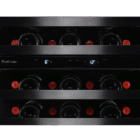 44 Bottle Single-Door Wine Cellar – Black