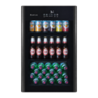 100L Single-Door Bar Fridge – Black