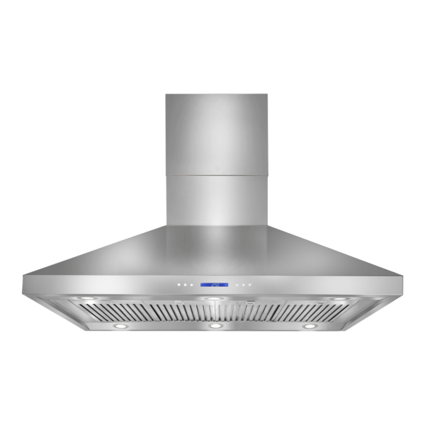 90cm Wall-Mounted BBQ Hood – Stainless Steel