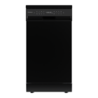 10 Place Setting 45cm Freestanding Dishwasher – Black