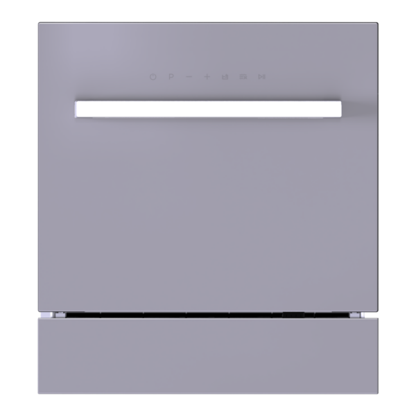 8 Place Setting Compact Built-in Dishwasher – Black
