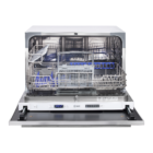 6 Place Setting Compact Fully Integrated Dishwasher – Panel Ready