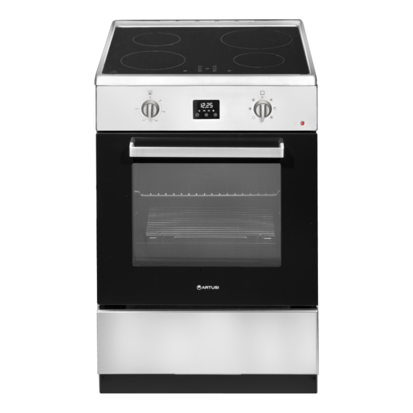 90cm Freestanding Induction Cooker with 5 Induction Zones – Black