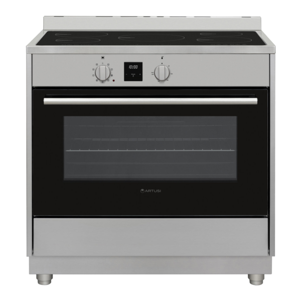 100cm Freestanding Cooker with 7 Gas Burners – Black