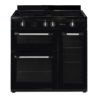 90cm Freestanding Induction Cooker with 5 Induction Zones – Black