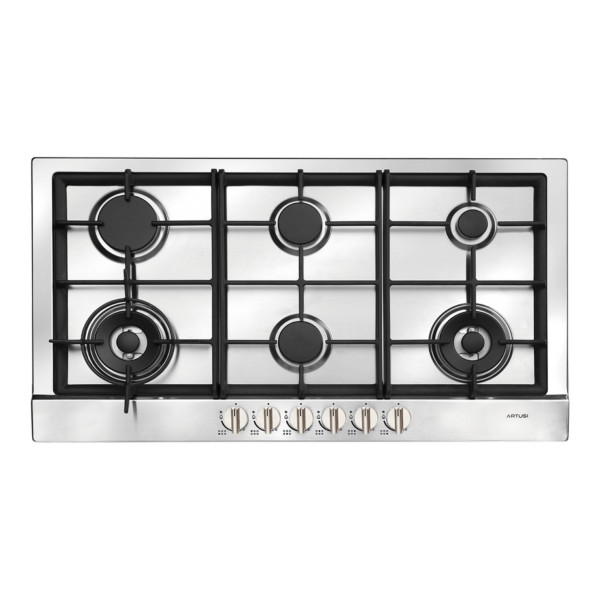 60cm Induction Cooktop with 4 Zones – White Glass