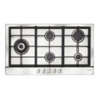 90cm Gas Cooktop with 5 Burners – Stainless Steel