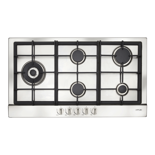 60cm Ceramic Cooktop with 4 Zones – Black Glass
