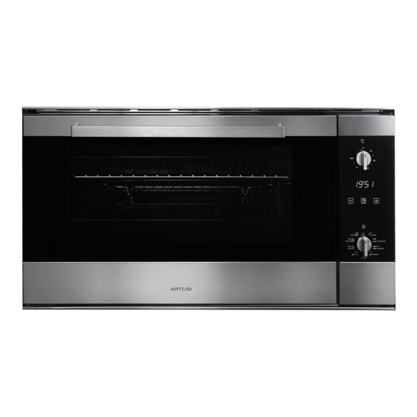 60cm Built-in Double Oven with 7 Functions – White