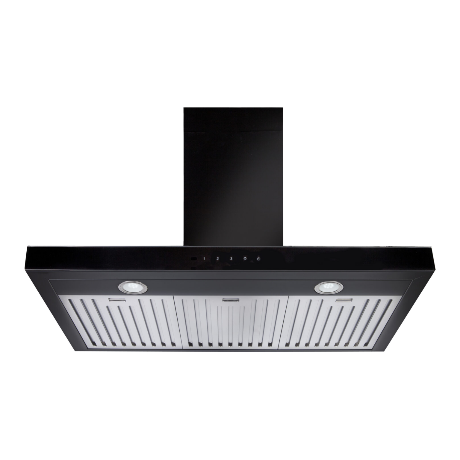 Hand Shapes Power 90cm T-Shape Slimline Rangehood โ Matte Black - Artusi