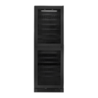 160 Bottle Double-Door Wine Cellar – Black