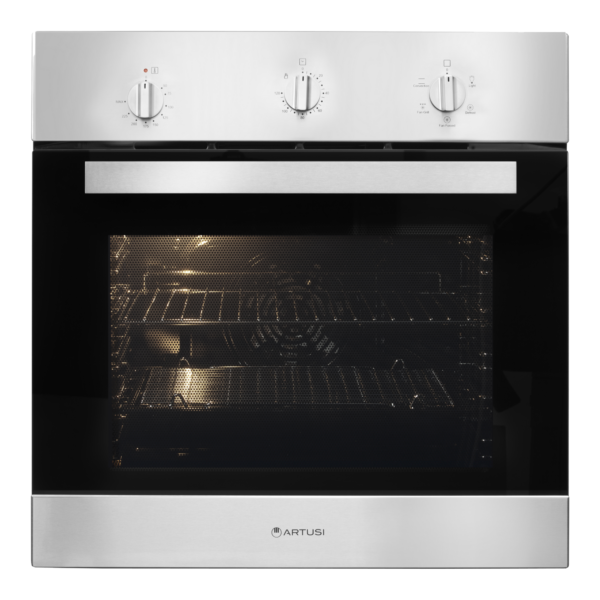 60cm Built-in Double Oven with 7 Functions – White