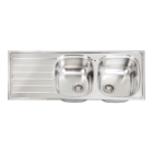 Double-Bowl Sink – Stainless Steel