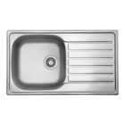 860mm Single-Bowl Sink – Stainless Steel