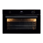 90cm Built-in Oven with 9 Functions – Black Glass