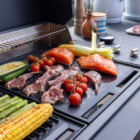 Piazza Outdoor Kitchen with Integrated Bar Fridge – Matte Black